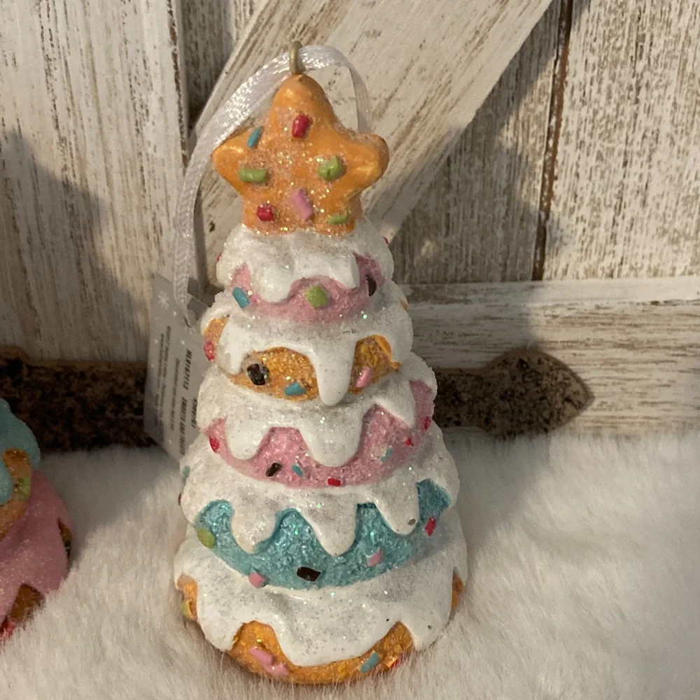 Hobby Lobby 2017 Colorful  Donut Ornaments